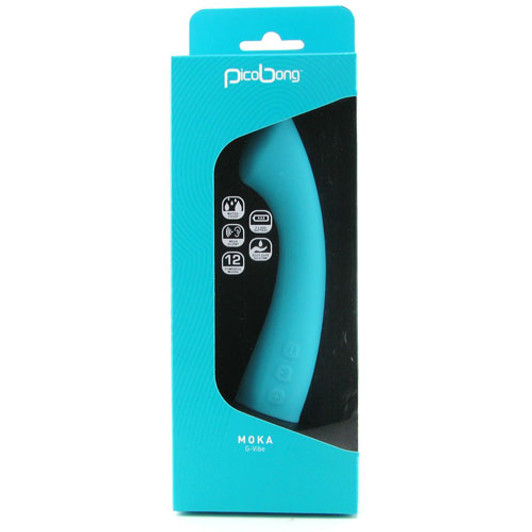Moka Silicone G-Vibe in Blue