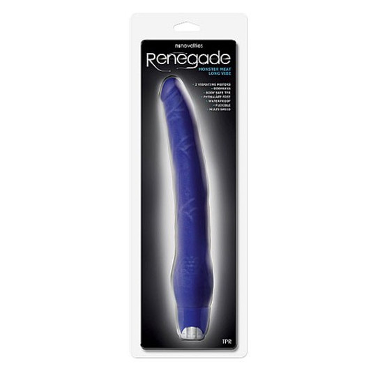 Renegade Monster Meat Long Vibe Blue 30cm
