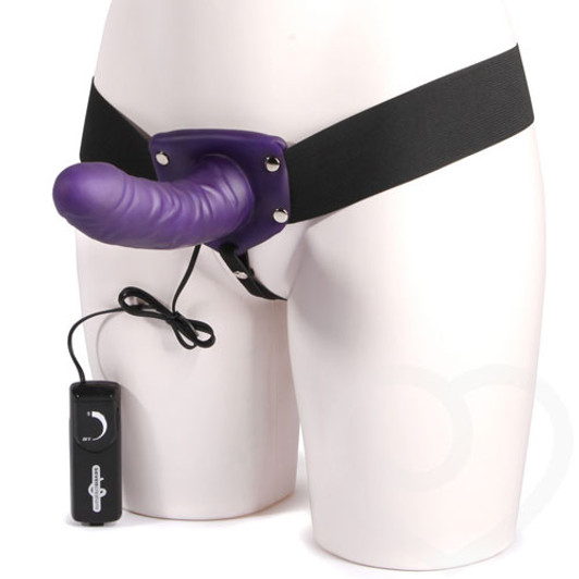 Alias Female Remote controlled Vibrating Strap-On Velvet
