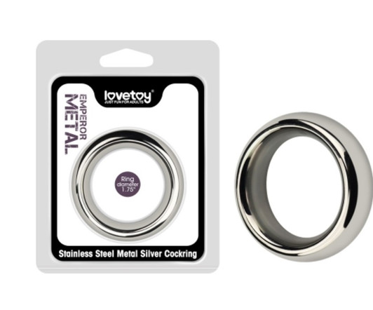 METAL COCK RING 1.75 DIAMETER