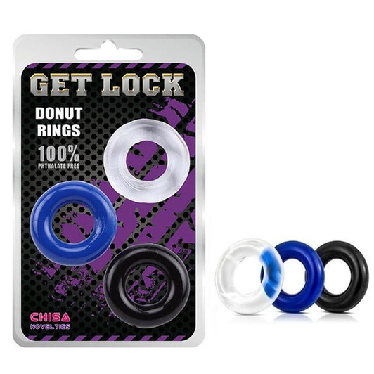 GET LOCK DONUT RINGS