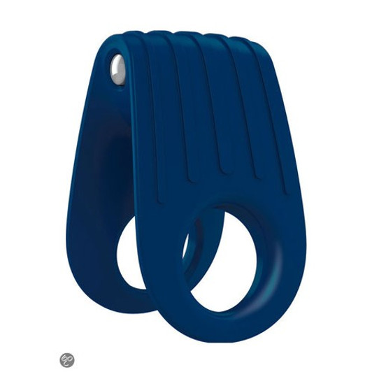 OVO B12 Vibrating Penis Ring Blue