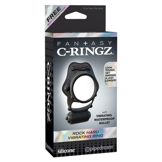 C-Ringz Rock Hard Vibrating Cock Ring
