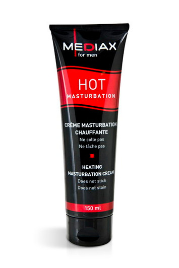 MEDIAX FOR MEN PERFUMED MASTURBATION HOT - Αρωματισμένη  κρέμα αυνανισμού, Χρησιμοποιείτε και με Αυνανιστήρια