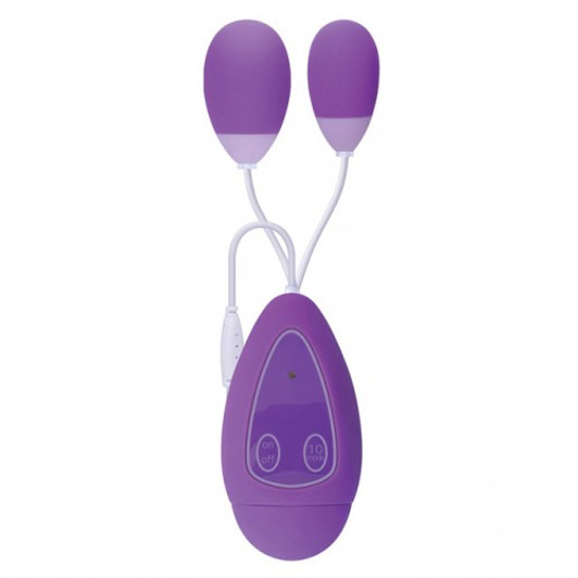 Powerplay Bullet Double Vibrating Bullet Purple