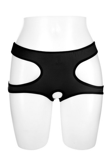 JOCK LOLA ENTREJAMBE OUVERT NOIR O/S