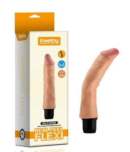 REAL FEEL FLEXI 9.5 ” LONG - Κλασικό Ομοίωμα Πέους Δονητής