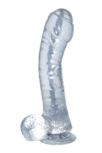 LAZY BUTT COCK - Πρωκτικός ντίλντο φτιαγμένος από τζελ 6,5"