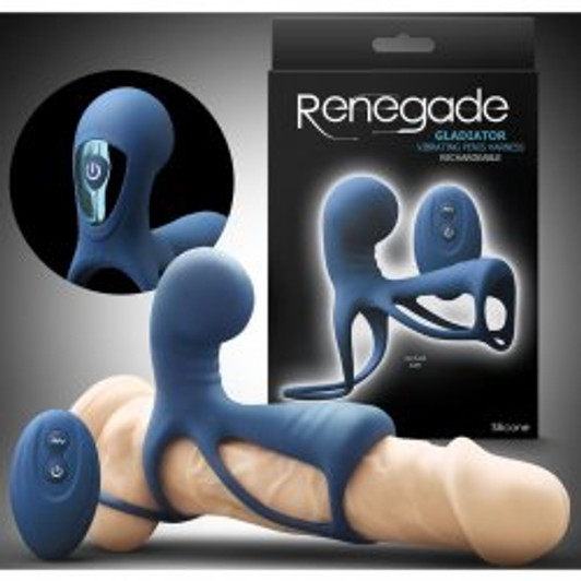 Δονητής κλειτορίδας ενωμένο με δακτύλιους πέους και όρχεων