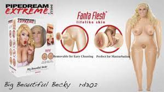 Η Απίστευτη φουσκωτή κούκλα Με Μεγάλα Μεγέθοι