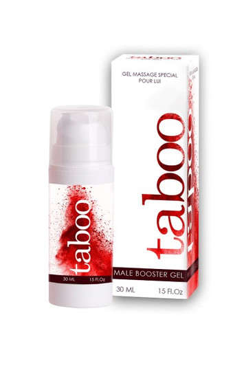 Taboo Male Booster Gel 30ml - Διεγερτικό Τζελ Για Ποιο Δυνατή Στύση Taboo