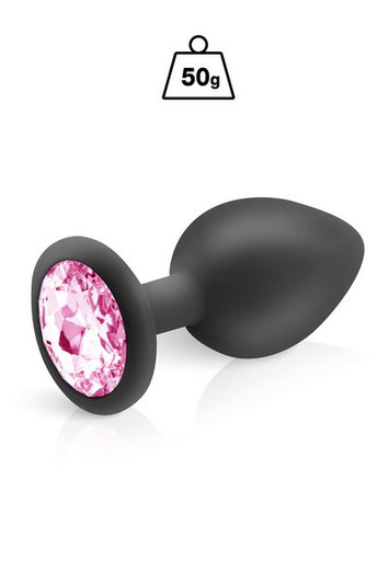 CLOUD PLUG SILICONE NOIR+BIJOU M