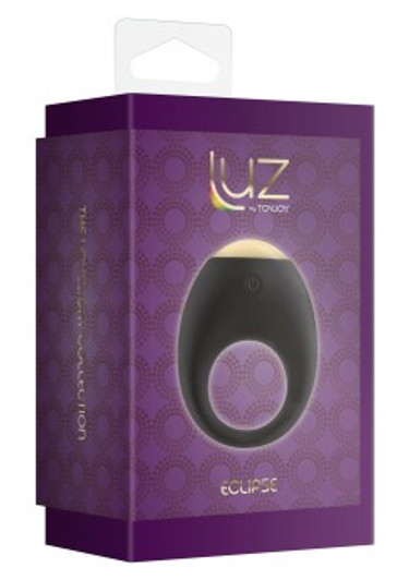 Eclipse Vibrating Cock Ring Black