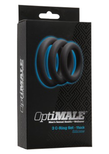 OptiMALE 3 C-Ring Set Thick Grey