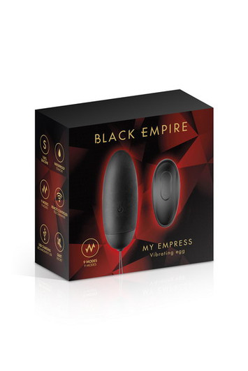 My Empress Black Empire Vibrating EGG