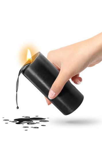 Low temperature Black candle  Fetish Tentation