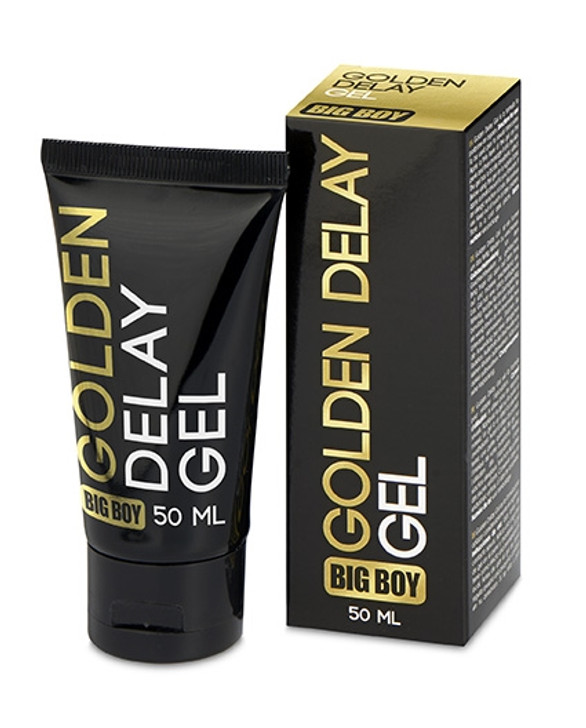 Big Boy Golden Delay Gel 50ml - Αργή εκσπερμάτωση χάρη σε ένα ελαφρώς αναισθητικό πήκτωμα