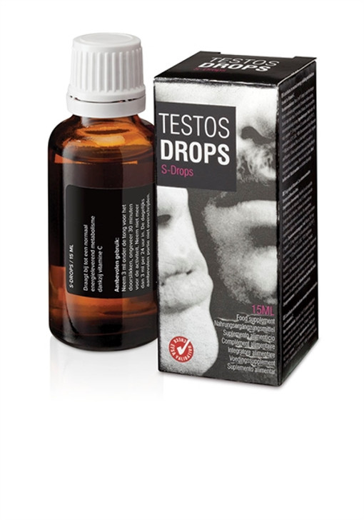 Spanish Fly Testos Exclusive Men's Drops 15ml - Σταγόνες Ανδρικές για θεραπεία αντικατάστασης τεστοστερόνης πού μπορεί  να βελτιώσει το πρόβληματης στυτικής δυσλειτουργίας