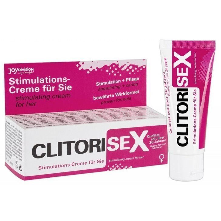 ClitoriSex Cream 40ml - Ειδικά σχεδιασμένο τζελ που διεγείρει και συσφίγγει την ελαστικότητα των κολπικών τοιχωμάτων και της γεννητικής περιοχής σας