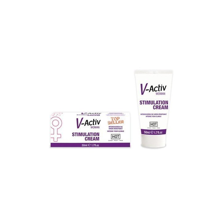 V-Activ Stimulating Cream 50ml - 10 λεπτά πριν από το σεξ για να βιώσετε τη σφιχτή εφαρμογή του "μήνα του μέλιτος"