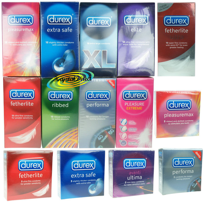 Durex 1 to 12 Kind of Condoms (Choose Your Own?) 12pcs - Προφυλακτικά / Καπόττες