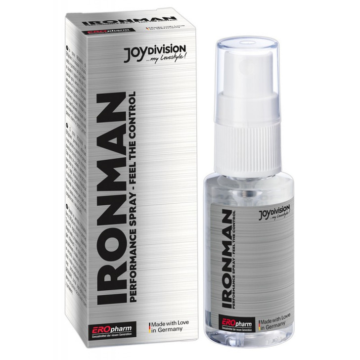 Joydivision Preparation IronMan Spray 30ml - ¨Ενα σπρέι καθυστέρησης όπως κανένα άλλο...