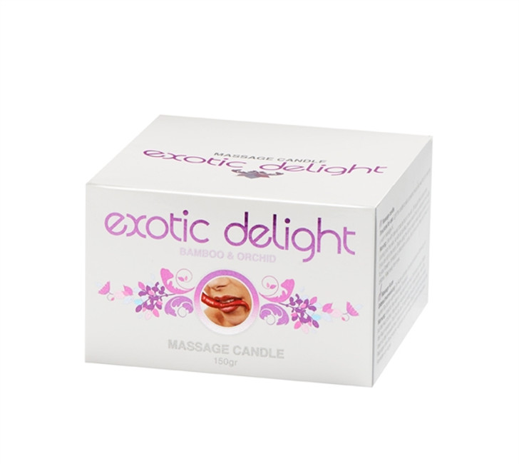 Cobeco Massage Candle Exotic Delight 150gm - Για τέλειο αισθησιακό μασάζ με Κερί