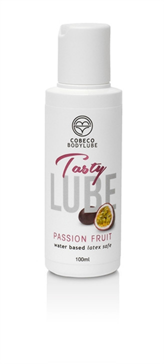 Cobeco_Tasty_Lube_Passion_Fruit 100ml - Αρωματισμένο με βάση το νερό λιπαντικό, Μετατρέψτε το σύντροφό σας σε παγωτό