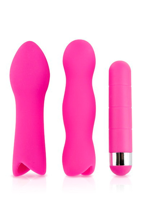 QAMRA VIBRATOR 2 SLEEVES SILICONE by Odecco