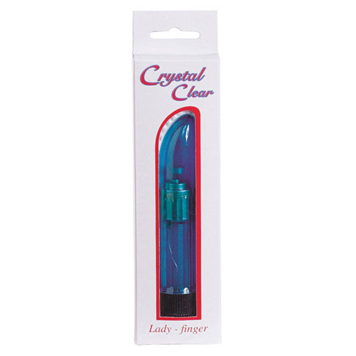 Lady Finger multi speed vibrator Blue - Δονητής πολλαπλών ταχυτήτων