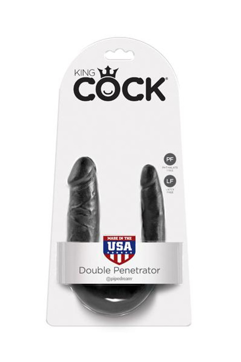 KING COCK U-SHAPED S DB TROUBLE F Black