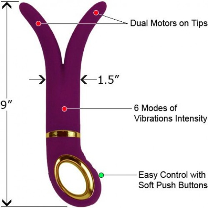 G- Vibe Anatomical intimate massager Pink and Velvet