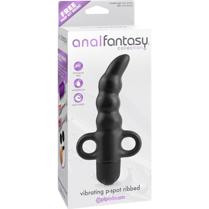 Anal Fantasy Vibrating Ribbed P-Spot