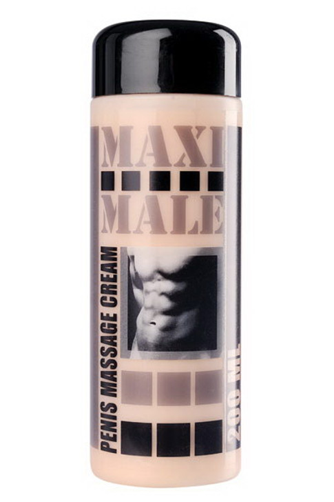 MAXI MALE 200 ML - Κρέμα μεγέθυνσης πέους, με θεραπευτική αγωγή μαλάξεων