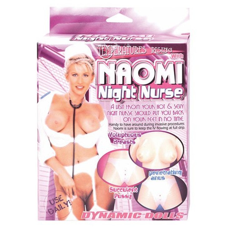 Naomi Night Naughty Nurse Blow Up Sex Doll