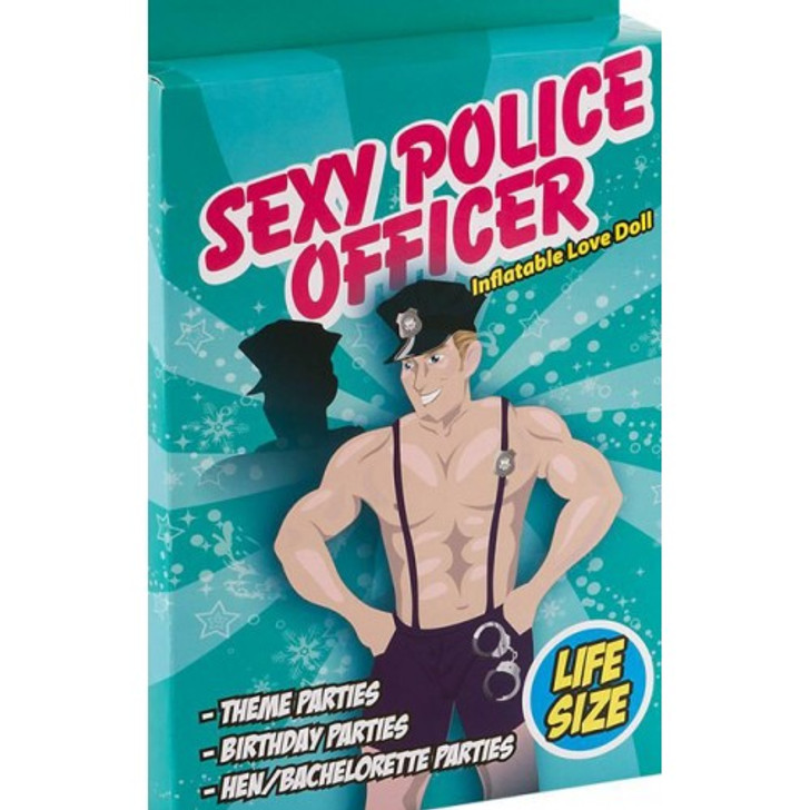 Inflatable Sexy Male Doll Police Officer