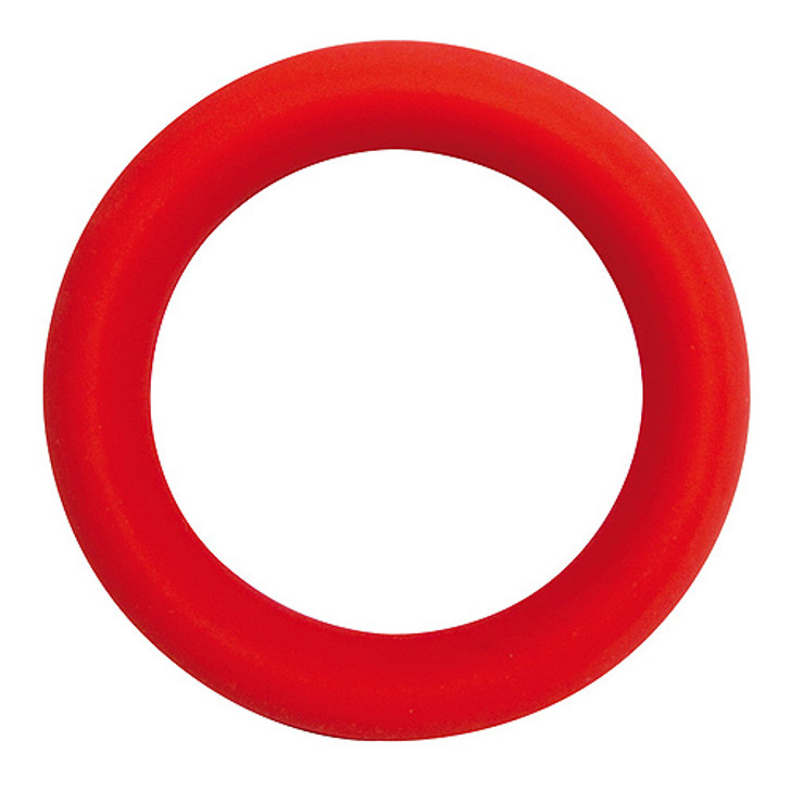 Toy Joy Silicone Red Penis Ring Medium