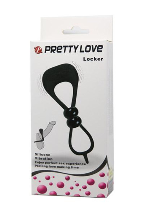 PRETTY LOVE LOCKER VIBRATING COCKRING