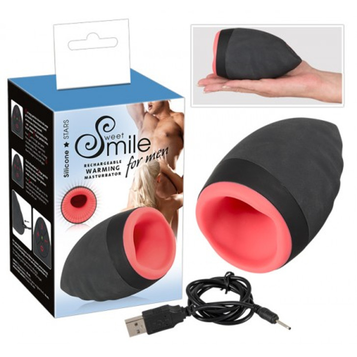 Vibrating Warming Masturbator