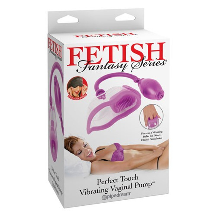 Fetish Fantasy Perfect Touch Vibrating Vaginal Pump