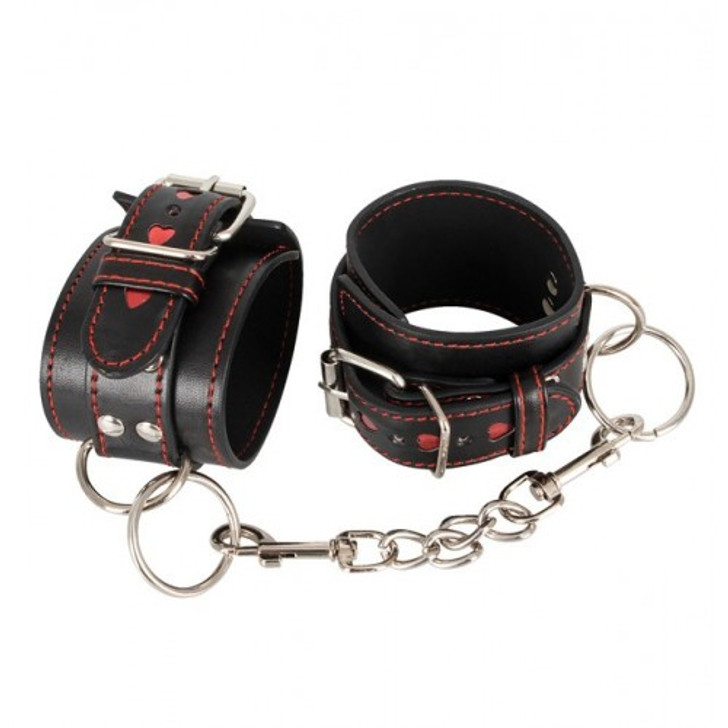 Bad Kitty Leather-look Handcuffs