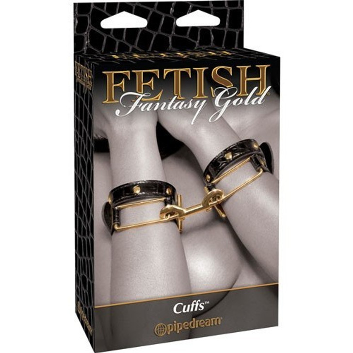 Fetish Fantasy Gold Cuffs