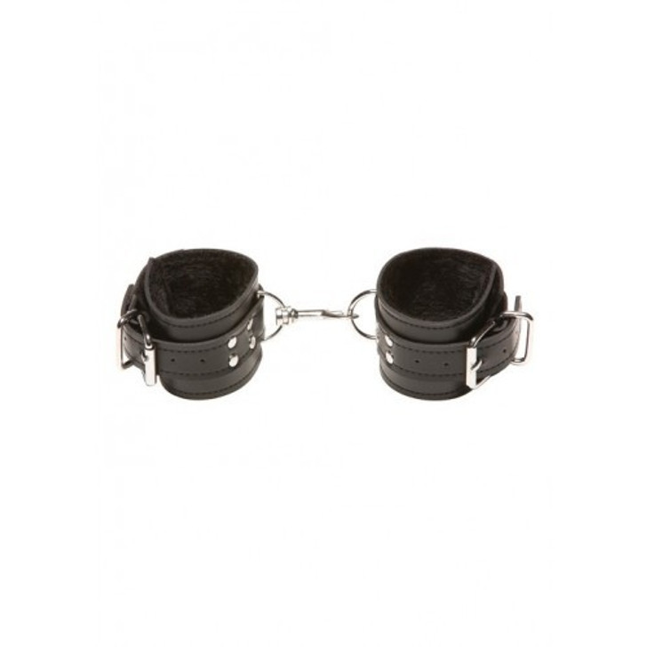 Luscious Black Wrist Cuffs by Allure Xplay