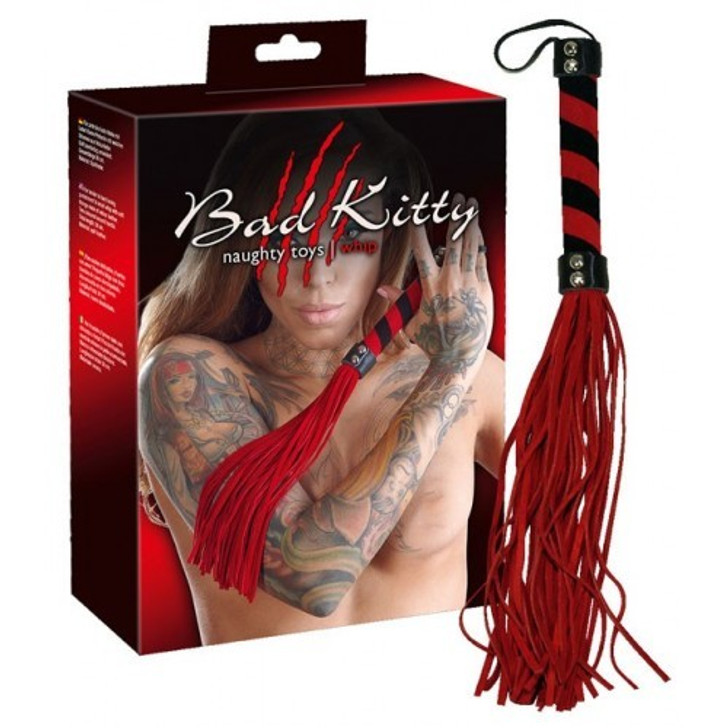 Small Red Velour Flogger