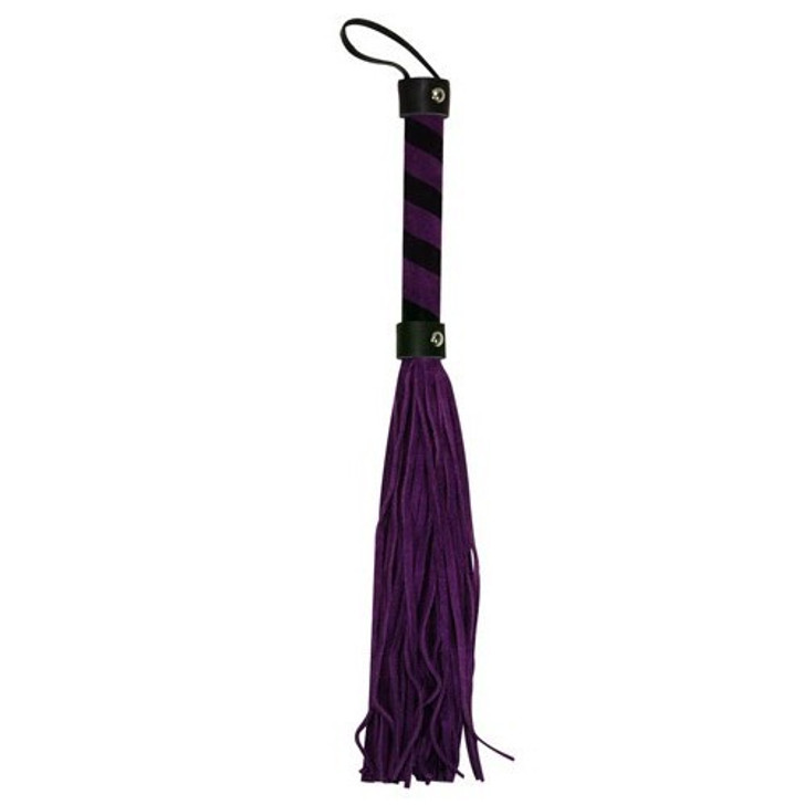 Small Purple Velour Flogger