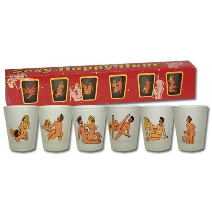 Sex Positions Shot Glasses