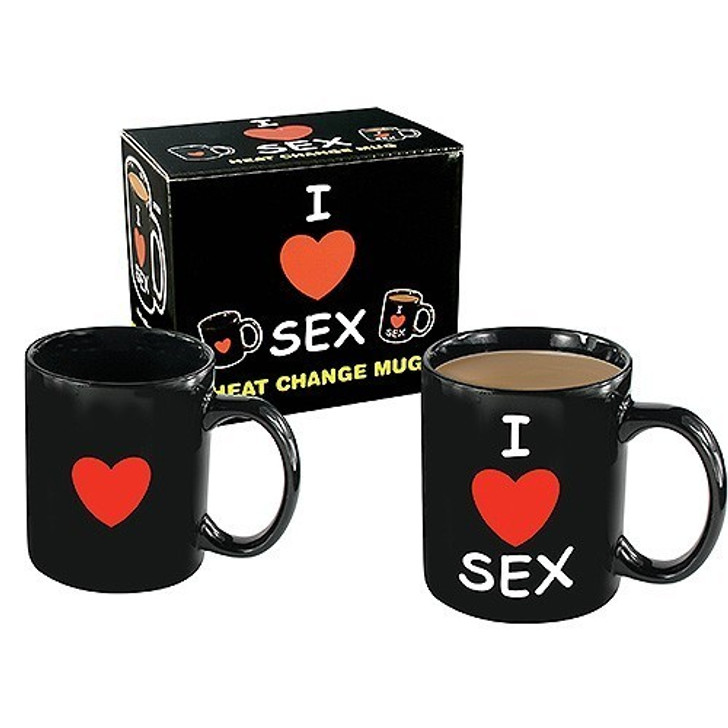 I LOVE SEX Heat Change Mug