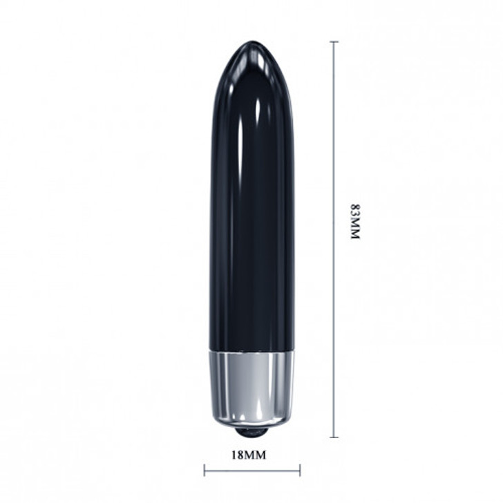 Bullet Black Small Vibrator  8cm