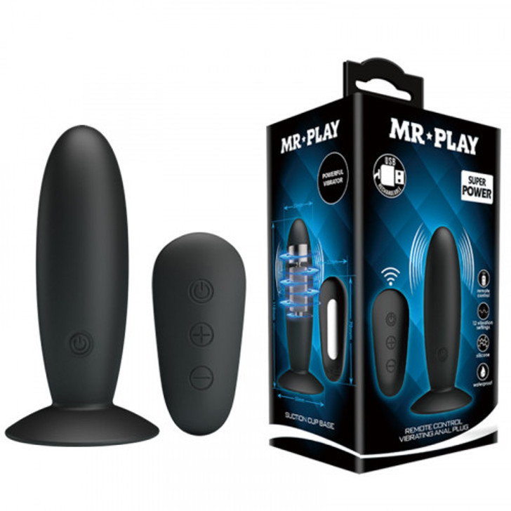 MR PLAY Wireless Remote Control Vibrating Anal