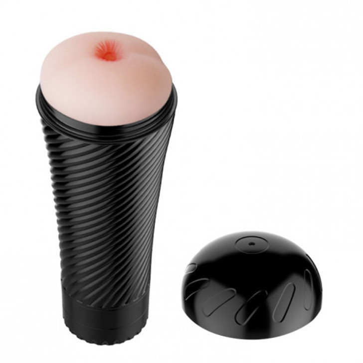 Tight Vibrating Shaking Ass Masturbator Cup 22 cm